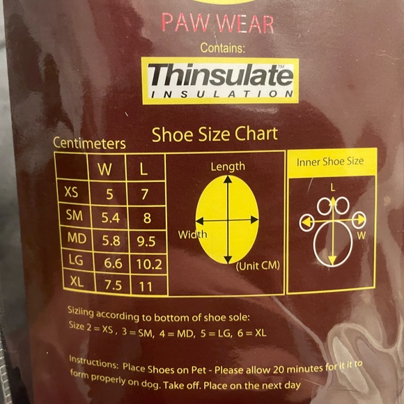 Pink and Black Petlife Thinsulate Size Large Dog Shoes - Picture 6 of 7